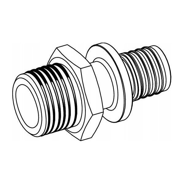 Tece Νίπελ μετάβασης GZ 32mm x 1" ορείχαλκος (705509)