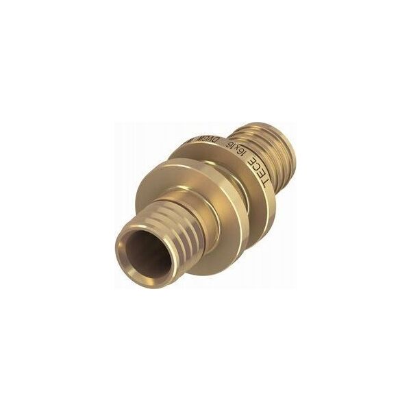 Tece Απλή σύνδεση 32 x 32mm ορείχαλκος (706032)