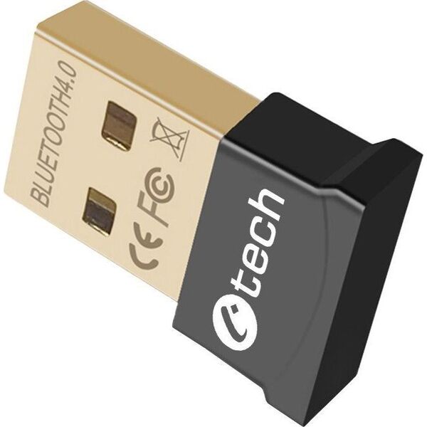 C-TECH Bluetooth adaptér BTD-02, v4.0, USB mini dongle