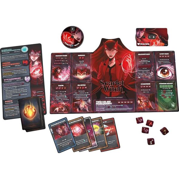 Lucky Duck Games Gra Dice Throne Marvel: Box 1 (Scarlet Witch, Thor, Loki, Spider-Man)