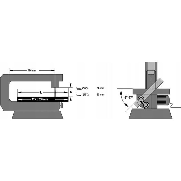 Einhell Einhell scroll saw TC-SS 406 E (red, 120 watts)
