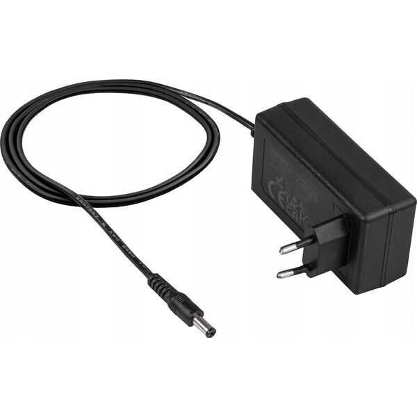 Zasilacz wtyczkowy do oświetlenia i taśm LED 24V / 2A 48W DC 5.5x2.1mm Akyga AK-TB-35 Uniwersalny zasilacz sieciowy impulsowy z kablem 1m