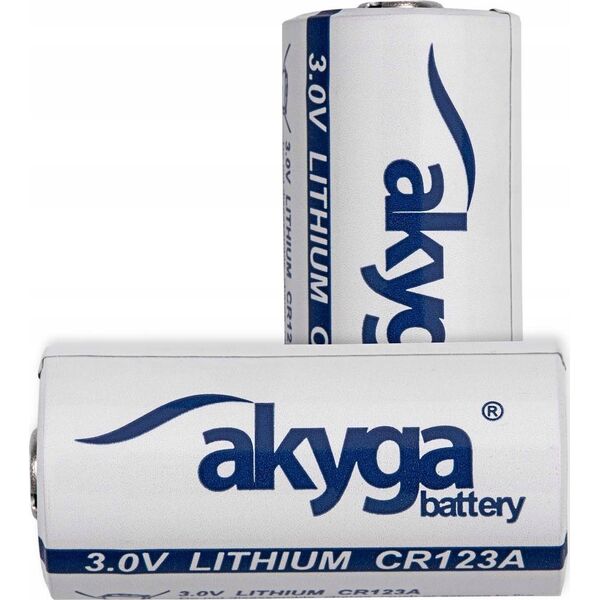 Bateria litowa CR123A Akyga AKY1235 3V / 1500mAh do 85C