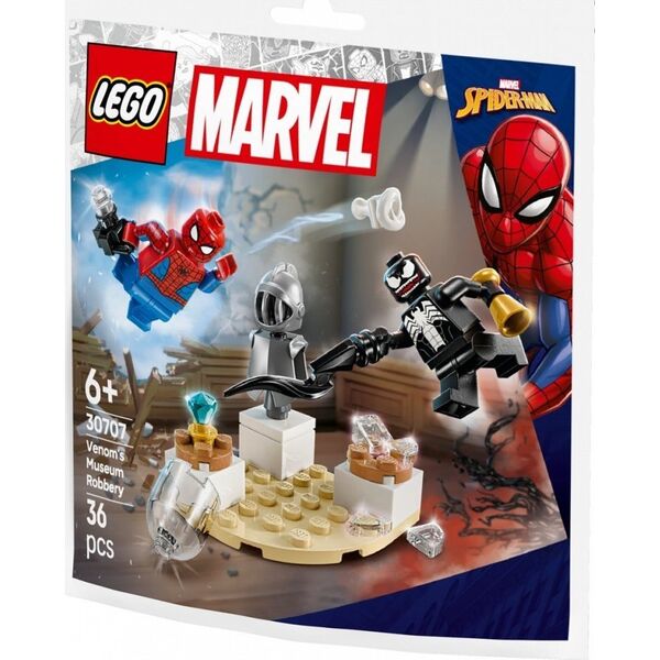 Klocki Super Heroes 30707 Napad Venoma na muzeum