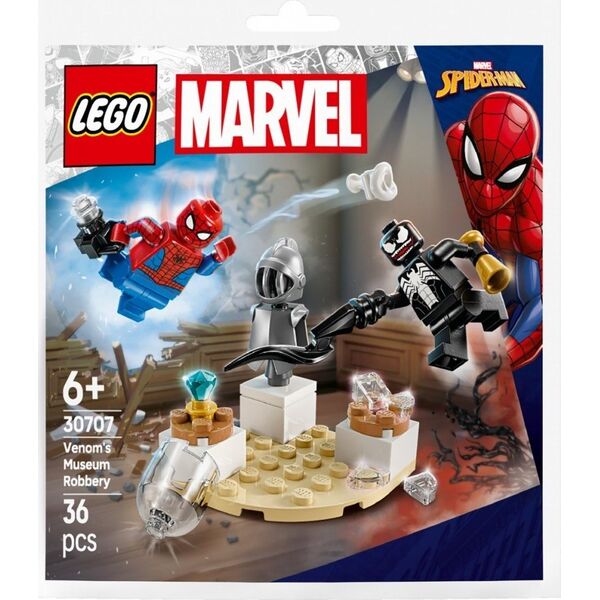 Klocki Super Heroes 30707 Napad Venoma na muzeum