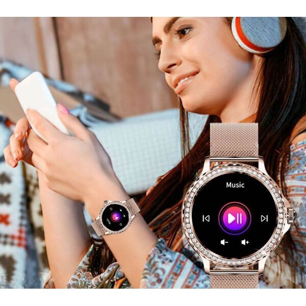 Smartwatch Rubicon RNCF19 Srebrny