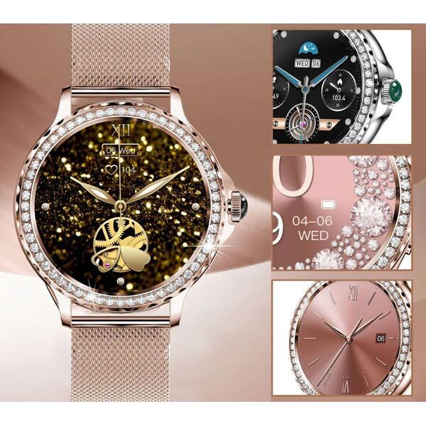 Smartwatch Rubicon RNCF19 Srebrny
