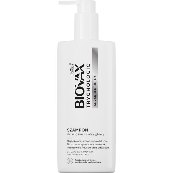 LBIOTICA / BIOVAX L`BIOTICA Biovax Trychologic Szampon do włosów i skóry głowy Advanced Detox 200 ml
