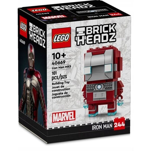 LEGO BrickHeadz Figurka Iron Man MK5 (40669)