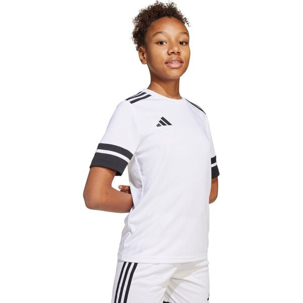 Koszulka dla dzieci adidas Squadra 25 biała JJ0057 152cm