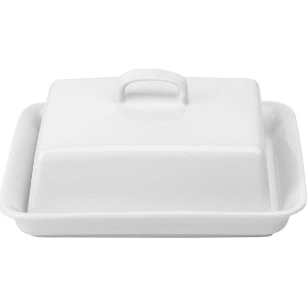 MASELNICZKA MASELNICA CERAMICZNA BIAŁA 139680