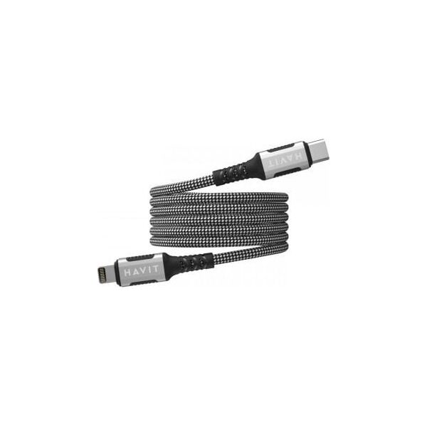 Kabel magnetyczny Havit Typ C-Lightning (czarny)