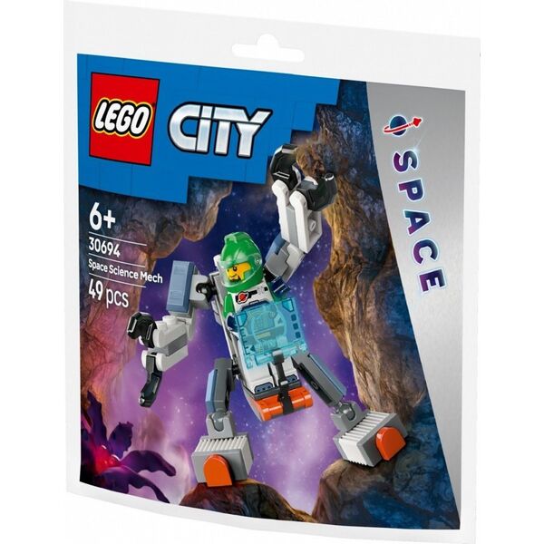 Klocki City 30694 Kosmiczny mech naukowy