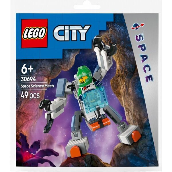 Klocki City 30694 Kosmiczny mech naukowy