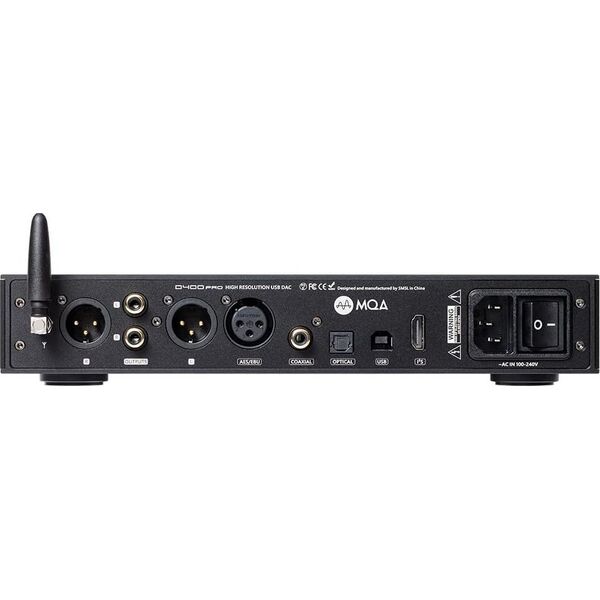 SMSL D400 Pro DAC audio USB Hi-Res czarny