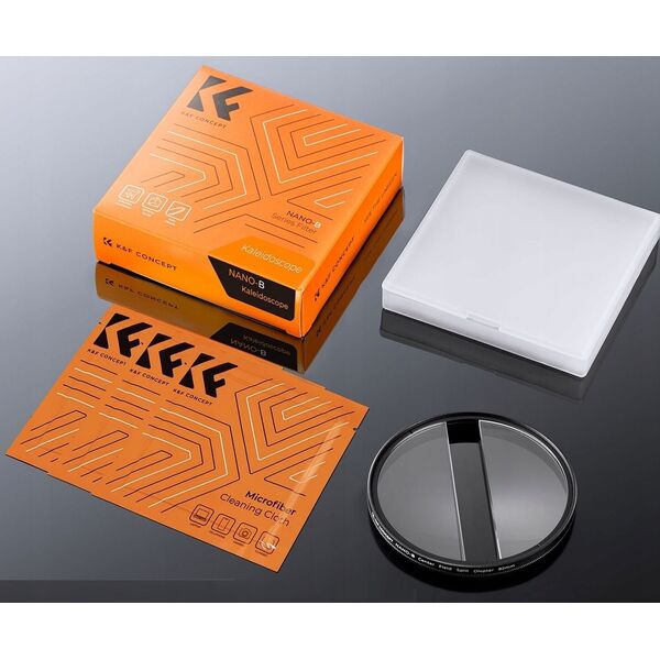 Filtr Ostry Pas Środek Center Field Split Diopter K&F NANO-B na 67 mm 67mm / KF01.2669V1