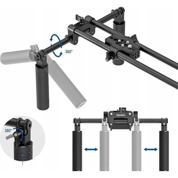 Statyw Naramienny Stabilizator Grip na Ramię do Kamer Aparatów DSLR NEEWER SR004