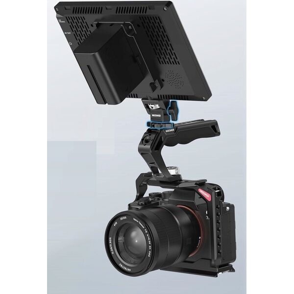 Profesjonalna Głowica 4,2kg 3D 360 na Monitor Gwint 1/4" Stopka ISO NEEWER MA002