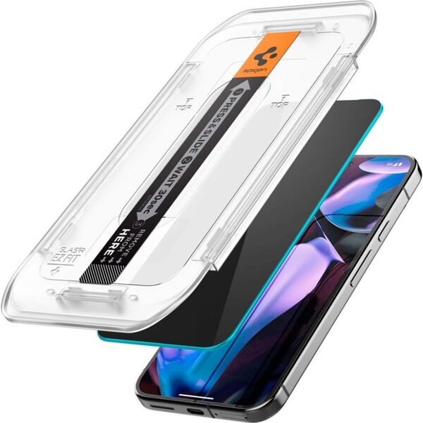 Spigen Glas.TR EZ FIT Privacy Privacy Glass for Google Pixel 9/9 Pro 2pcs