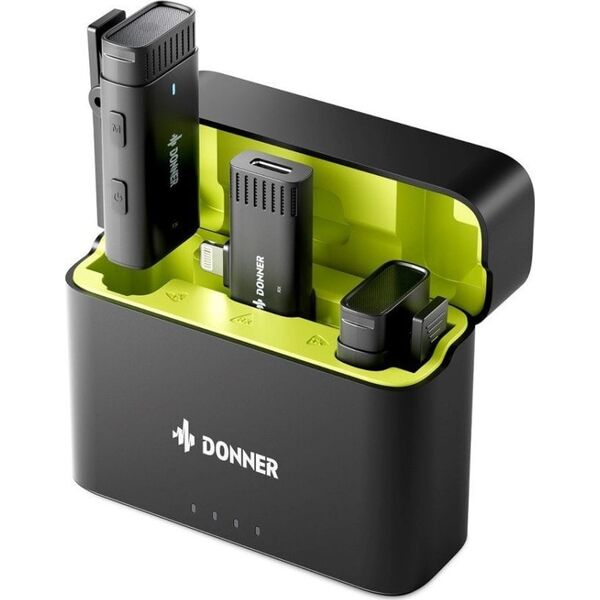 DONNER VPM10 - Mikrofon bezprzewodowy typu Wireless dla urządzeń iOS