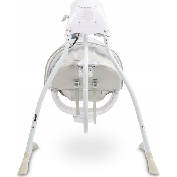 HUŚTAWKA ELEKTRYCZNA RAFFI LIGHT GREY