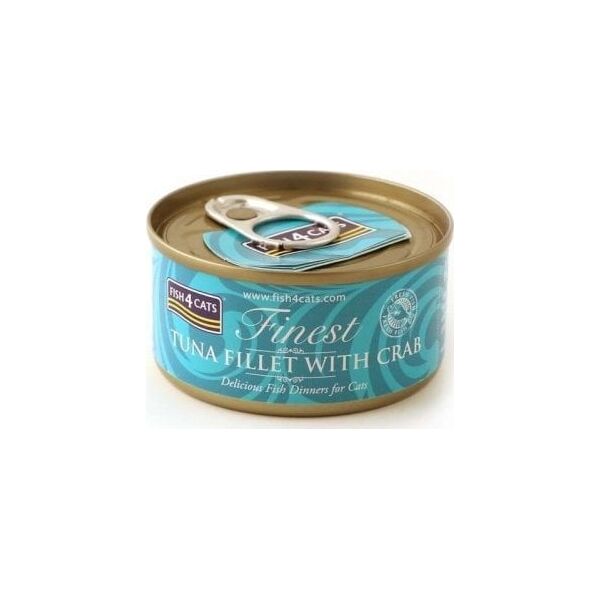 Fish4Cats Finest filet z Tuńczyka z Krabem 70g