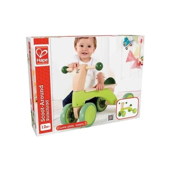 Hape Rowerek czterokołowy drewniany dla dzieci uniw
