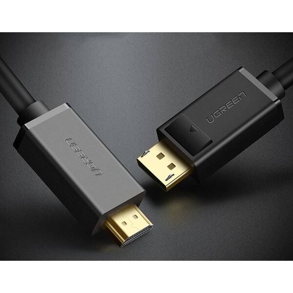 Kabel Ugreen DisplayPort - HDMI 1.5m czarny (Ugreen)