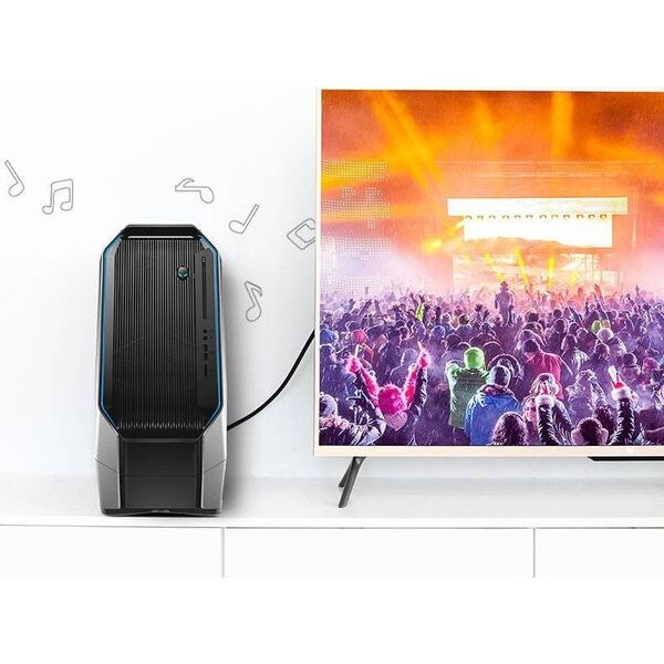 Kabel Ugreen DisplayPort - HDMI 1.5m czarny (Ugreen)