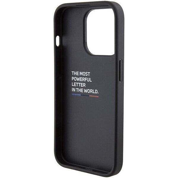 BMW BMW BMHCP15LGSPBIV iPhone 15 Pro 6.1" granatowy/navy hardcase M Grip Stand Bicolor NoSize