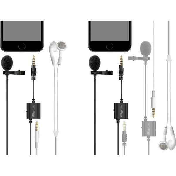 Mikrofon IK Multimedia IK iRig Mic Lav 2 Pack - Zestaw mikrofonowy