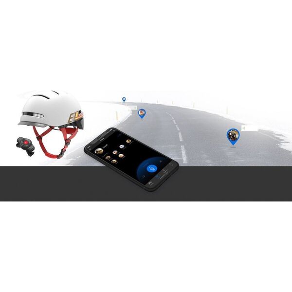 Livall Livall Kask Miejski Livall BH51M NSO Sound by JBL Bluetooth LED L