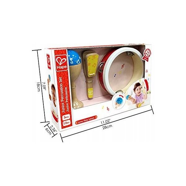 Hape HAPE Beginner's Percussion Set, E0615