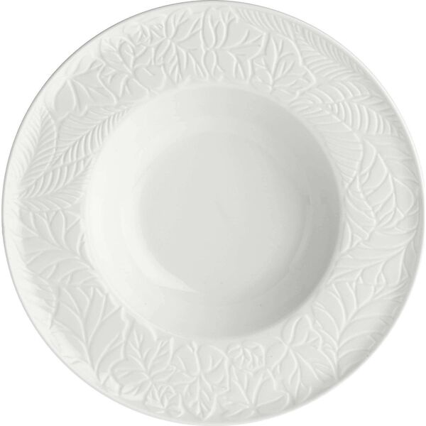 NPC Polska La Porcellana Bianca Zestaw 6 talerzy do zupy Bosco 23 cm biały