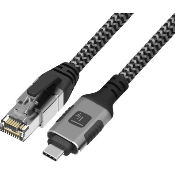 Techly Kabel sieciowy USB-C na Gigabit Ethernet RJ45 3m