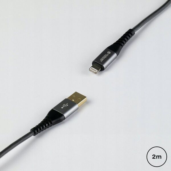 Καλώδιο USB MyScreen Protector MSP Kevlar USB-A to Lightning Cable 1.2m