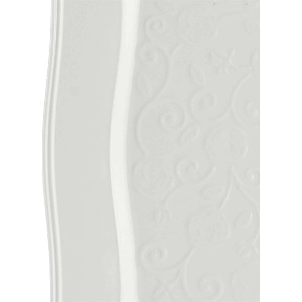 La Porcellana Bianca FLORENTINA Zestaw 6 talerzy kwadratowych 26.5 cm