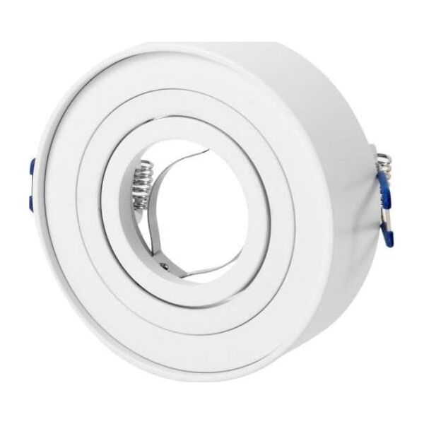 Imontuojamas sviestuvas, MR16/GU10 apvalus, ROLLO MIDI, baltas, LED line