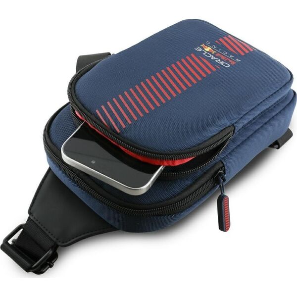 Red Bull Powerbar Crossbody Nylon Phone Bag Navy