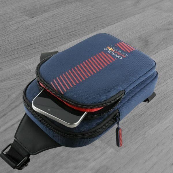 Red Bull Powerbar Crossbody Nylon Phone Bag Navy