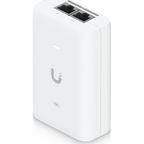 Προσαρμογέας Ubiquiti 2.5G PoE+ (30W) Ένας προσαρμογέας που μπορεί να τροφοδοτήσει συσκευές UniFi PoE+, να μειώσει την εξάρτηση από την ισχύ του διακόπτη PoE και να παρέχει σύνδεση LAN πολλαπλών gigabit