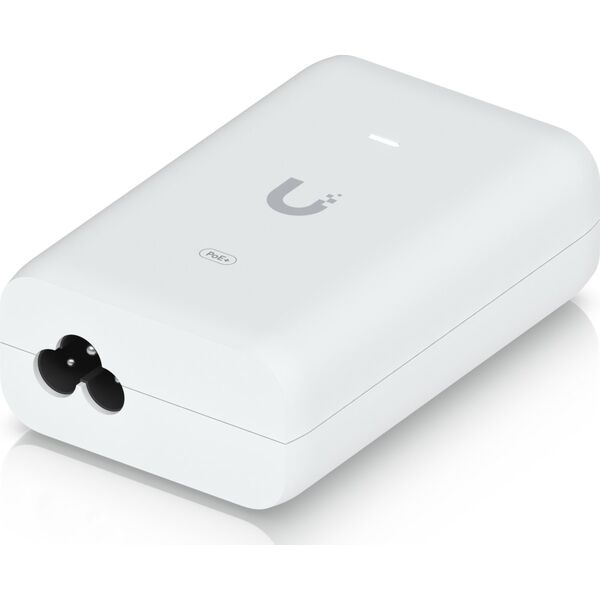 Προσαρμογέας Ubiquiti 2.5G PoE+ (30W) Ένας προσαρμογέας που μπορεί να τροφοδοτήσει συσκευές UniFi PoE+, να μειώσει την εξάρτηση από την ισχύ του διακόπτη PoE και να παρέχει σύνδεση LAN πολλαπλών gigabit