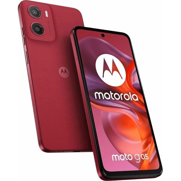 Motorola XT2523-3 Moto G05 4G Dual Sim 4GB RAM 128GB - Plum Red