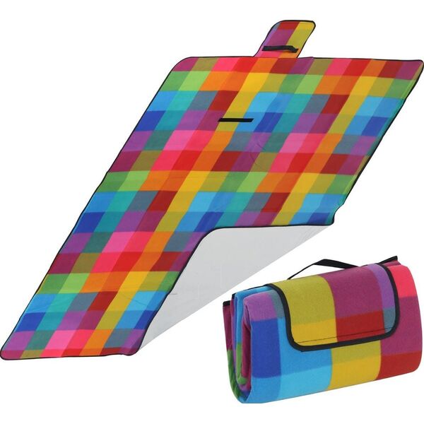 KOC PLAŻOWO PIKNIKOWY 170x150CM Z POWŁOKĄ ALU ENERO CAMP 1064093