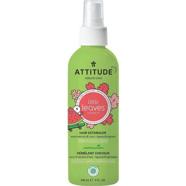 Attitude Attitude, Spray do rozczesywania włosów, Arbuz i Kokos, 240 ml