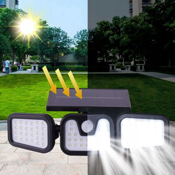 Ηλιακός πίνακας 74 LED
