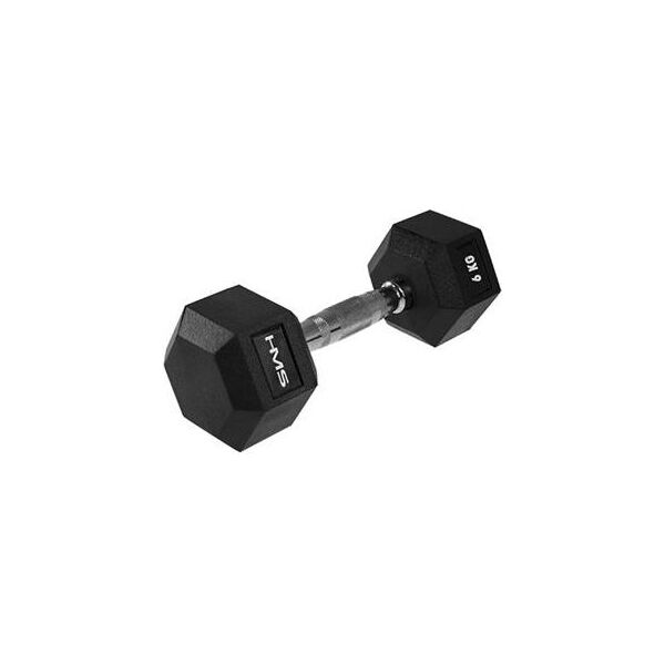 HMS ‎‎Hantel Hex Pro gumowany 1 x 6 kg