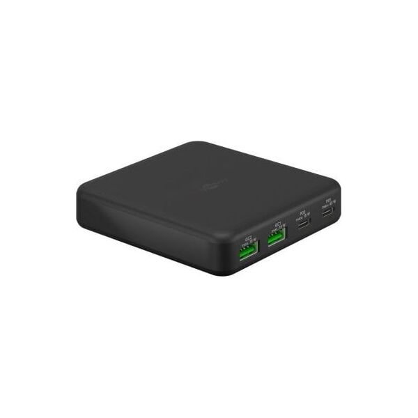 Wieloportowa ładowarka biurkowa USB-C™ PD GaN (65 W) czarny