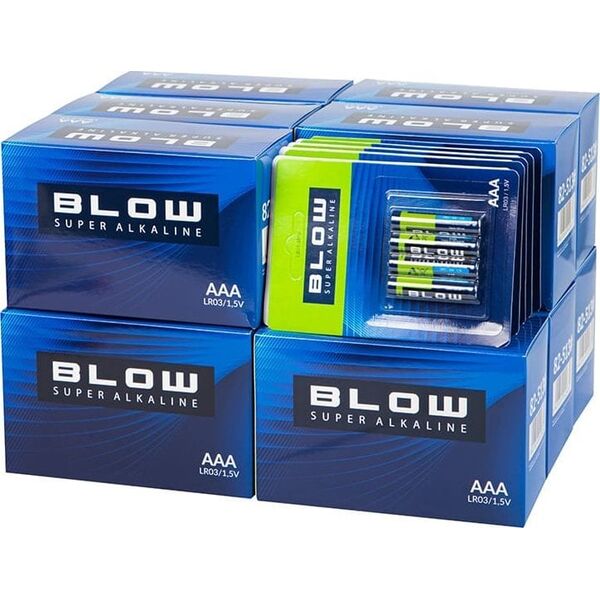 82-669# Bateria  blow super alkaline aaa lr3 blister karton