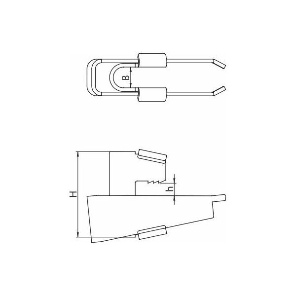 Niczuk Zamocowanie do konstrukcji stalowych KLZ-M8 (1330008000)